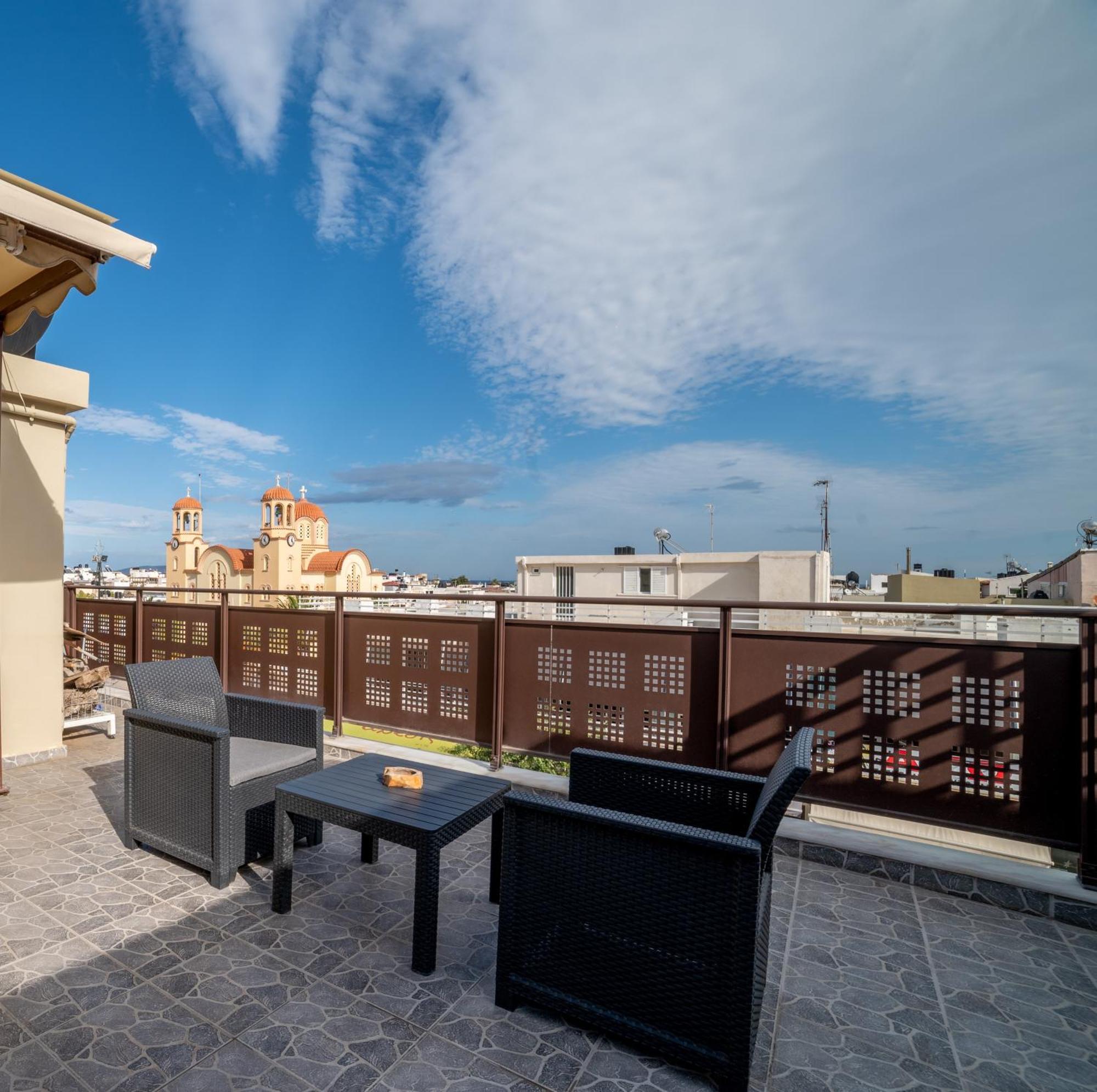 Filotimo Roofgarden Brown Apt Apartment Heraklion  Luaran gambar